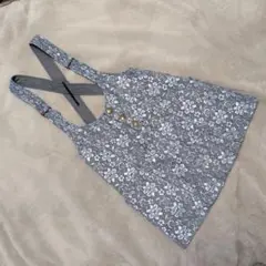 ANNA SUImini　花柄レース ジャンバースカート　SIZE:Ｍ(120)