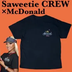 【未使用品】ちゃんみなNAKED Tシャツ XL ブラック コウペンちゃん ダイナー Tシャツ ネオンサイン パフェ ブラック