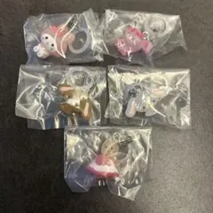 サンリオ　ゆるっとめじるしアクセサリー　全5種　セミコンプリート