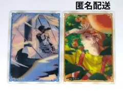 ONEPIECE　サボ　ナミ　クリアカード　ILLUSTRATION WORKS