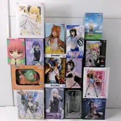 27▢アニメ・ゲームキャラ フィギュアまとめ売り 未開封 NS0924-1