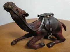 鴻池製作所 KONOIKE 本革細工 ヌメ革 ペンギン 貯金箱 - メルカリ
