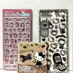 【正規品】キティ★ボンボンドロップシールmini おはじき★平成はっぴーフォン