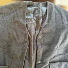 W closet グレー ロングコート