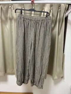 サマンサモスモス　ストライプ　バルーンパンツ