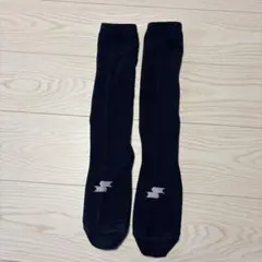 SSK ネイビー 長ソックス ロゴ付き