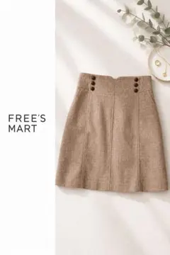 FREE'S MART フリーズマート　膝丈シンプルスカートのサムネイル