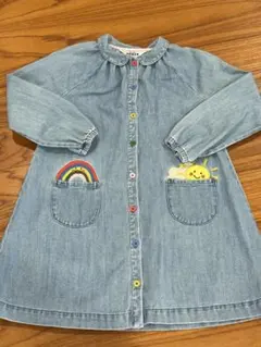 【お値下げしました】 mini boden デニムワンピースのサムネイル