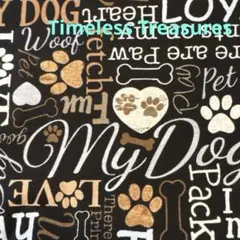 Timeless Treasures タイムレストレジャー DOG50×112