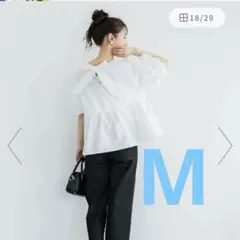 coca【速乾】パリフワバックリボンブラウスのサムネイル