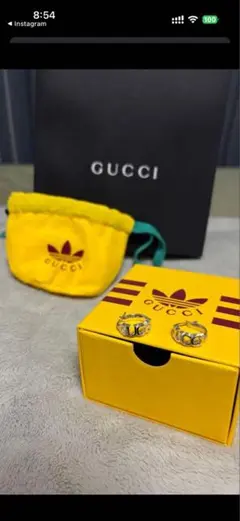 け*玉様 GUCCIフープピアス(片耳用)