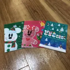 ディズニー　クリスマス　ミニファイル