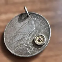 ウイングロックモルガン・ダラー ネックレス 1921年製 ウイングロックモルガン・ダラー ネックレス 1921年製