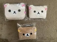 リラックマ・コリラックマ ぬいぐるみパスケース マルチケース セット
