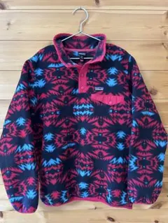 Patagonia 総柄　シンチラ　フリースジャケット　ペンドルトン柄　希少