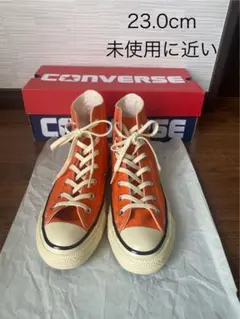 【CONVERSE】ハイカット　オレンジ