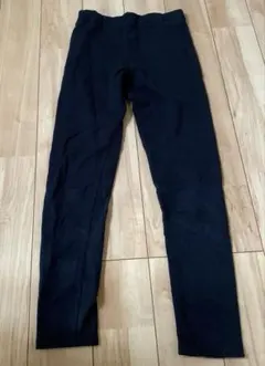 H&M キッズ　裏起毛 レギンスパンツ140㎝ 黒