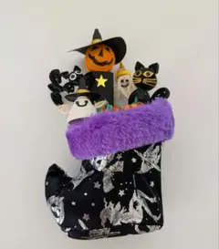 ペーパークイリング ハロウィンブーツ飾り