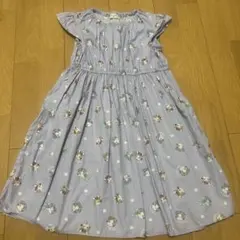 any FAM 猫 プリント ワンピース 120