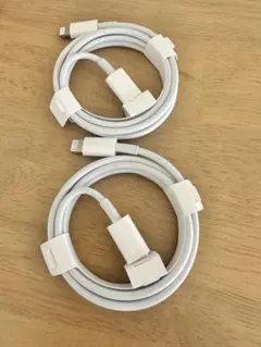 Apple純正 USB-C - Lightningケーブル 1m 2本セット