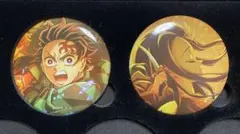 劇場版 鬼滅の刃 無限城編 第一章 猗窩座再来 キービジュアル缶バッジ A 4