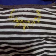 ナチュラル系 ボーダーカットソー 半袖