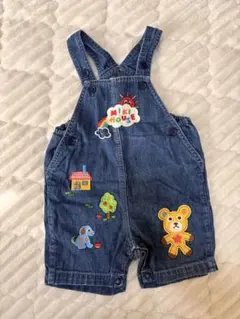 ミキハウス デニムオーバーオール