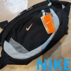 【希少】90〜00s NIKE テック y2k ワンショルダーバッグ 刺繍ロゴ