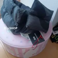 新品ユニクロ マリメッコ パデッドマフラー 差し込みマフラー