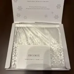 DECORTÉ 花柄ポーチ ホワイト　非売品