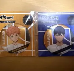 ハイキュー!! 日向　影山　缶バッジ