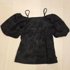 【神戸レタス】 kiminaコラボ ペプラムブラウスのサムネイル