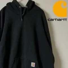 Carhartt（カーハート）プルオーバーパーカー/M/ブラック/US古着