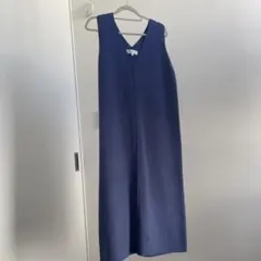 ROPÉ PICNIC ネイビー ノースリーブワンピース 38