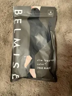 BELMISE スリムレギンス TRUE BLACK M