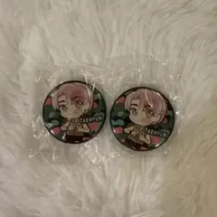 TXT テヒョン ガチャガチャ 缶バッチ2個セット