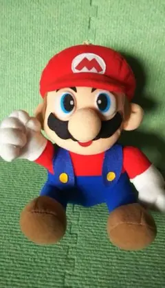 マリオ 人形 ぬいぐるみ フィギュア レトロ レア 昔 懐 希少 グッズ