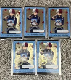 僕のヒーローアカデミア　ナムコ限定特典　クリアカード　轟焦凍　箔押しノーマル