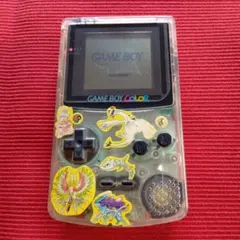 ジャンク GAME BOY COLOR クリア 本体