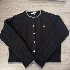 U.S.POLO ASSN.ニットカーディガン 佐々木舞香着用
