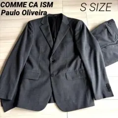 【美品】COMME CA ISM スーツ上下セット　パンツ　グレー