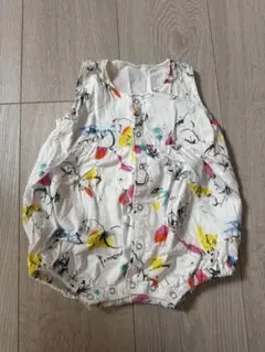 Haruulala ハルウララ バルーンシルエットロンパース サイズ60