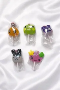 たまごっち カラフルキャンディチャーム 5種セット ガチャ 未使用