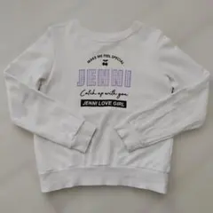 JENNI ホワイト トレーナー　150cmのサムネイル