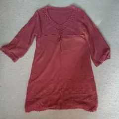 ニットワンピース