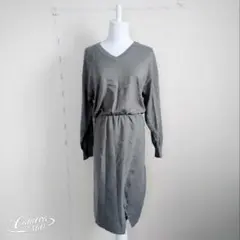 新品タグ付★vin★ワンピ★デートにも★カジュアル★アシンメトリー裾がセクシー