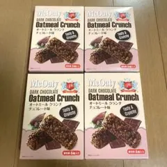 McOaty ダークチョコレート オートミールクランチ 4箱のサムネイル