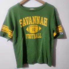 Champion SAVANNAH FOOTBALL Tシャツ Mサイズ