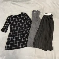 女の子　120cm 大人めワンピース まとめ売り