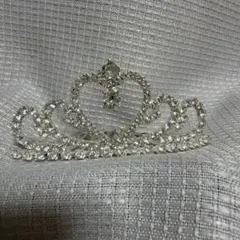 ハート型クリスタルティアラ